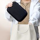 Large Travel Zippered Jewelry Organizer Case