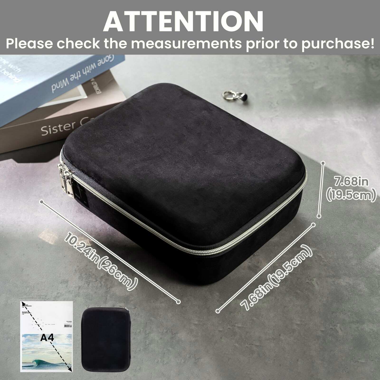 EVA Hard Shell Travel Watch Sunglasses Jewelry Storage Case