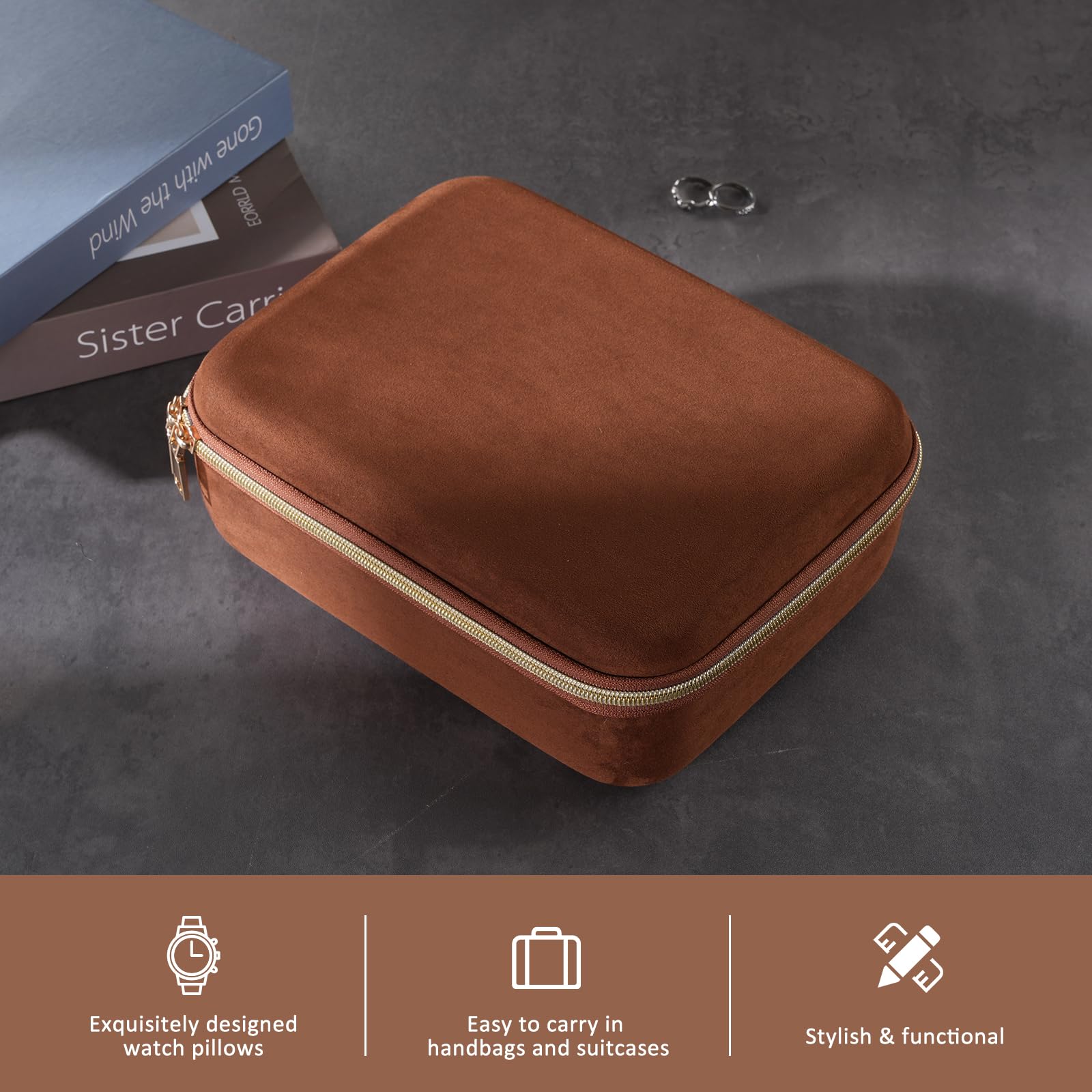 EVA Hard Shell Travel Watch Sunglasses Jewelry Storage Case