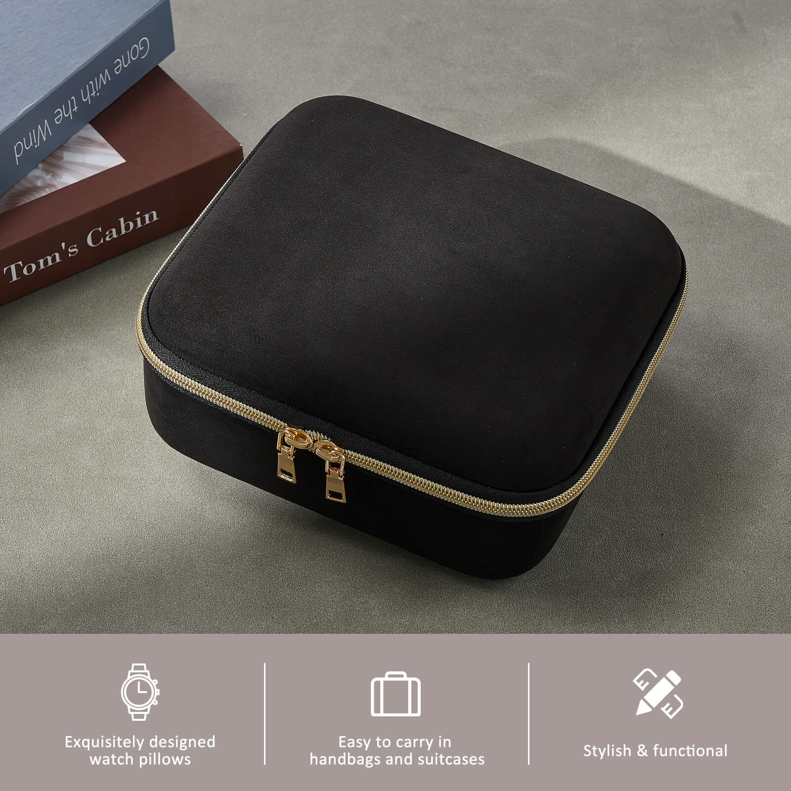 EVA Hard Shell Travel Watch Sunglasses Jewelry Storage Case