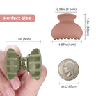 12-Pack Mini Cute Non-Slip Hair Claw Clips