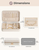 Travel Portable Jewelry Case with Storage Bag