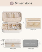 Travel Portable Jewelry Case with Storage Bag