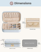 Travel Portable Jewelry Case with Storage Bag