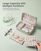 Travel Portable Jewelry Case with Storage Bag