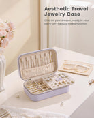 Travel Portable Jewelry Case with Storage Bag