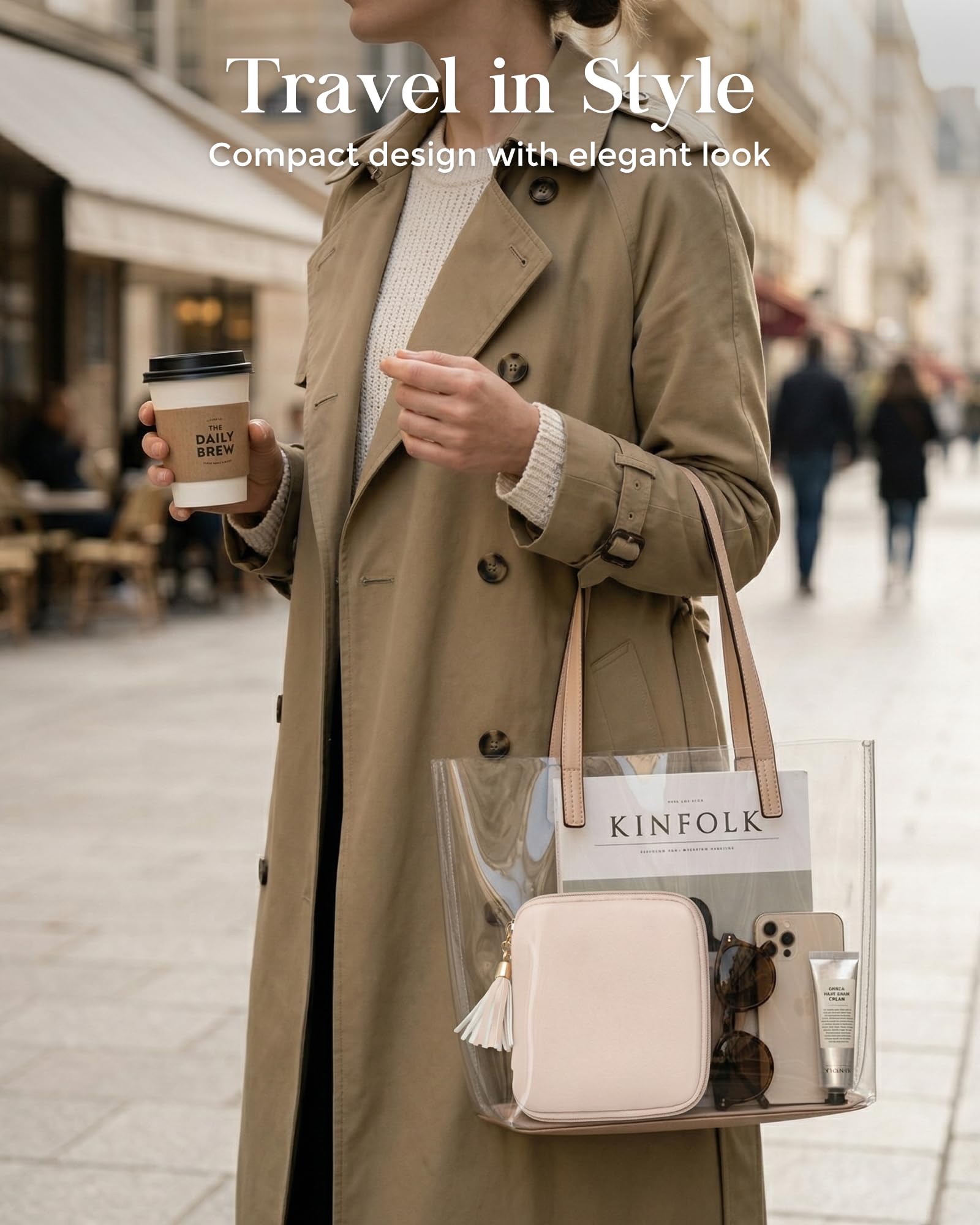 Elegant Travel Jewelry Organizer Pouch with Detachable Compartments