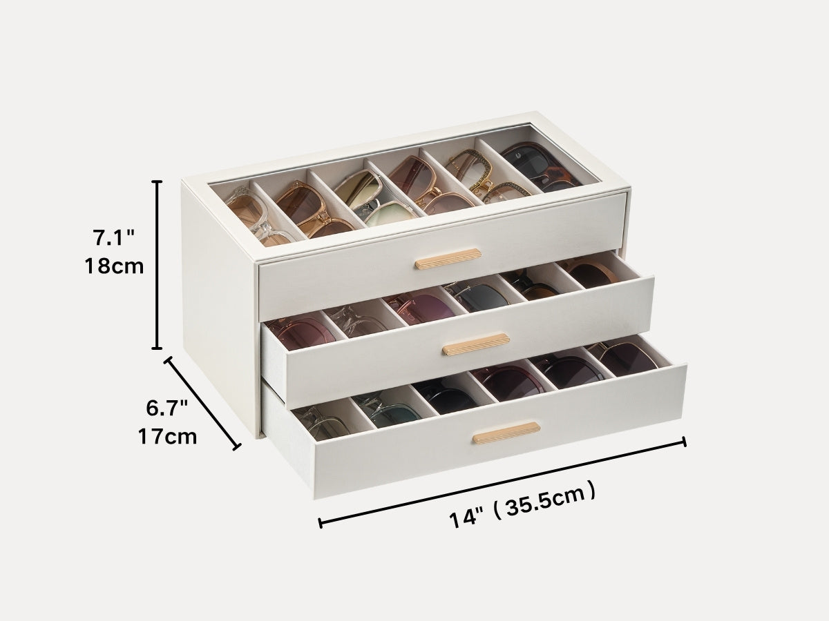 Glasses & Sunglasses Organizer Box
