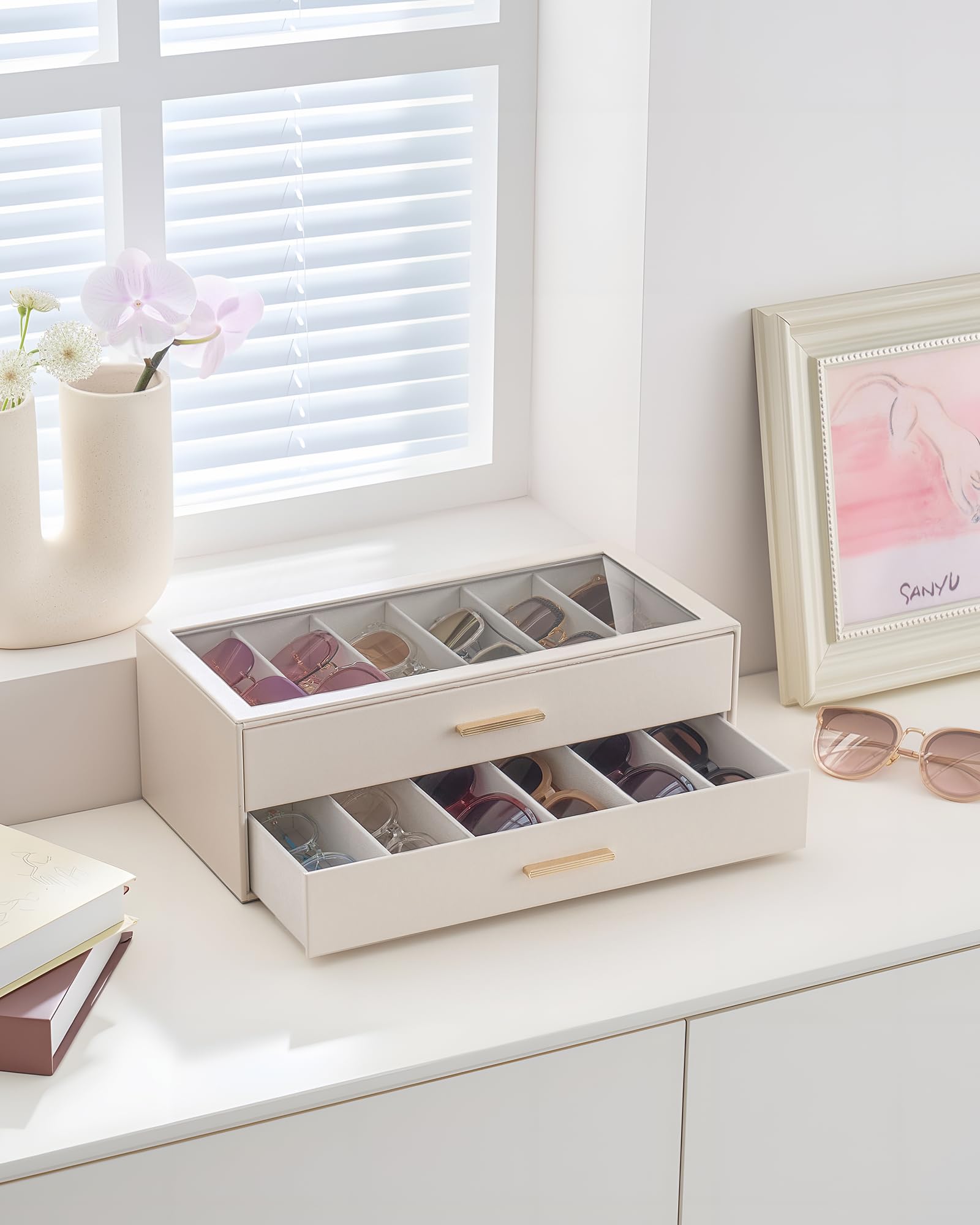 Glasses & Sunglasses Organizer Box