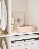 Glasses & Sunglasses Organizer Box with Clear Glass Lid