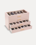 Glasses & Sunglasses Organizer Box with Clear Glass Lid