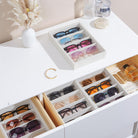 Velvet Sunglasses Organizer Tray