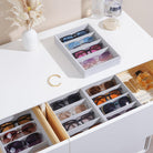 Velvet Sunglasses Organizer Tray