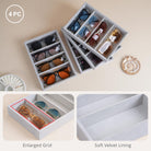 Velvet Sunglasses Organizer Tray