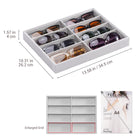 Velvet Sunglasses Organizer Tray