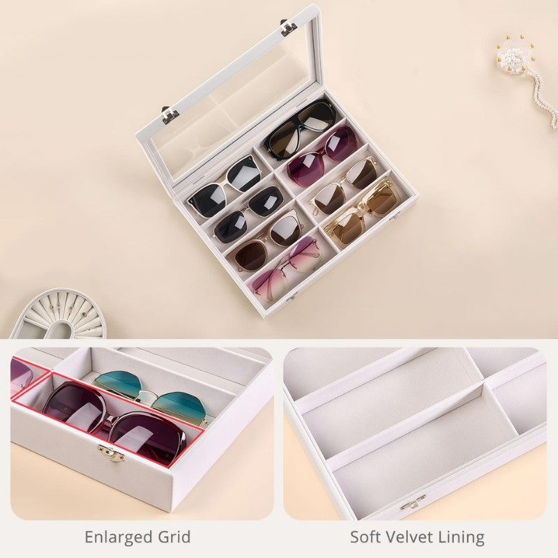 Velvet Sunglasses Organizer Tray