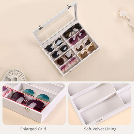 Velvet Sunglasses Organizer Tray