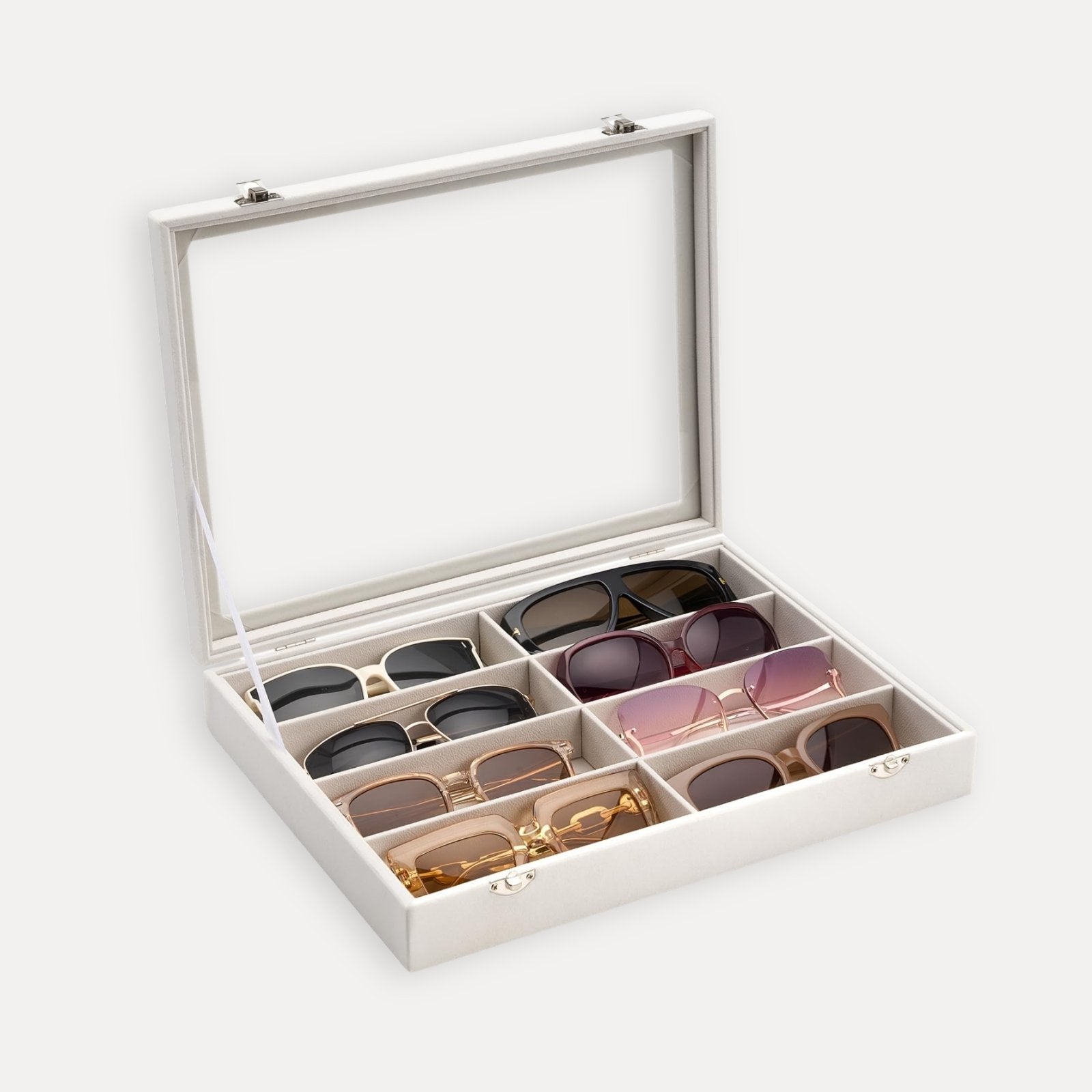 Velvet Sunglasses Organizer Tray
