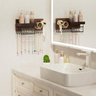 Wall Mounted Hanging Jewelry Organizer with Storage Shelf
