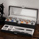 6 Slot Watch Display Case with Drawer