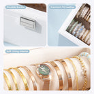 Bracelet Display Holder Clear Lid Jewelry Box