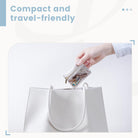 8 in 1 Travel Jewelry Case with Velvet Pouches