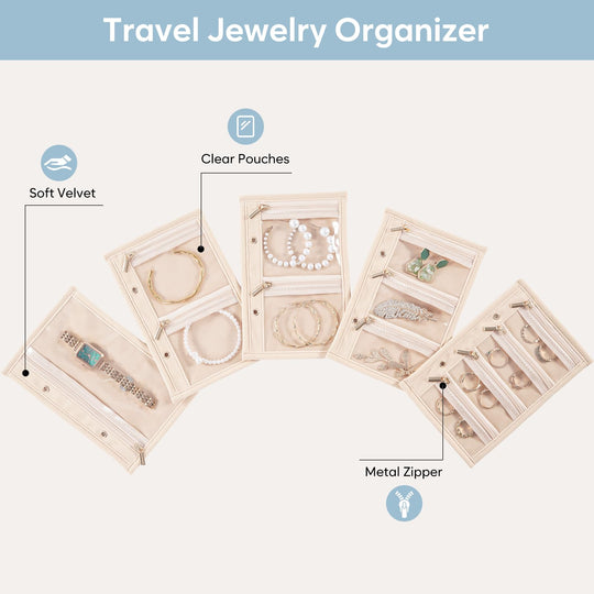 Travel Jewlery Storage Book