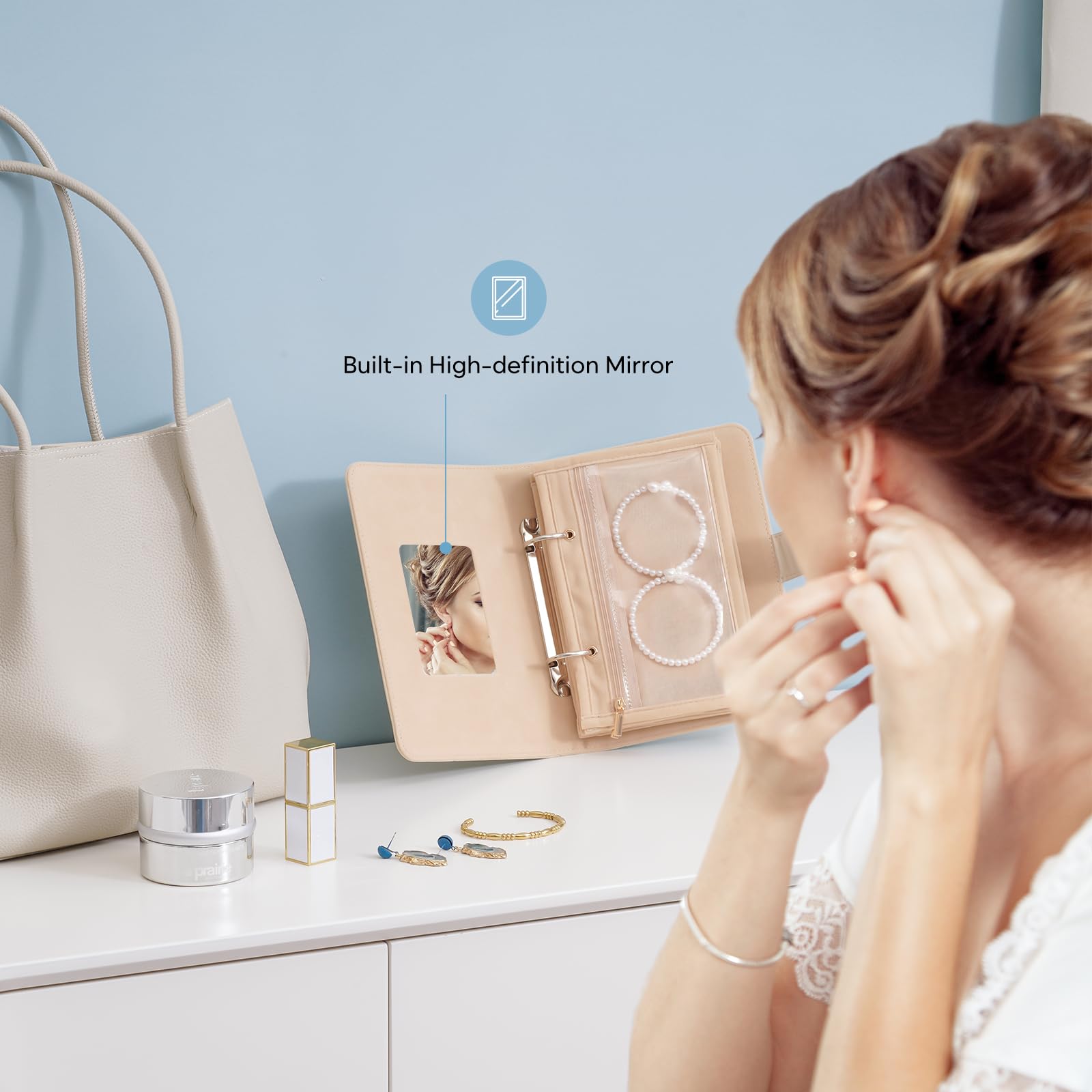 Travel Jewlery Storage Book