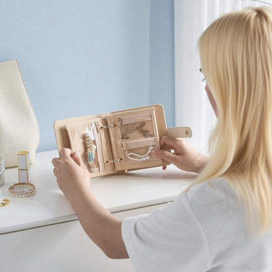 Travel Jewlery Storage Book