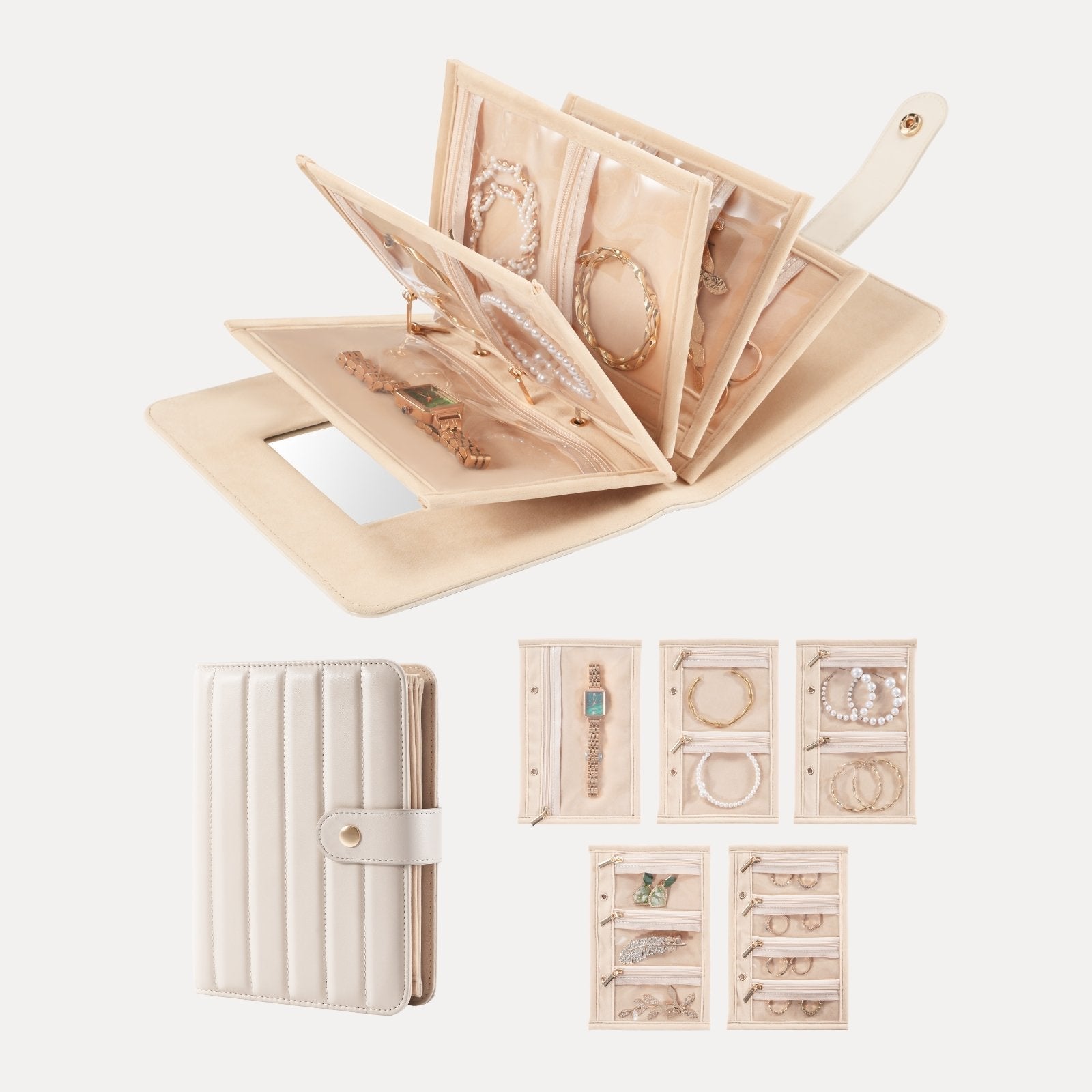 Travel Jewlery Storage Book