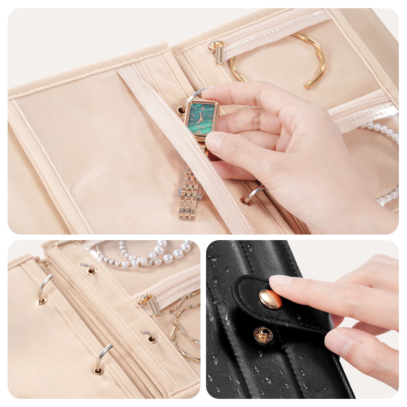 Travel Jewlery Storage Book