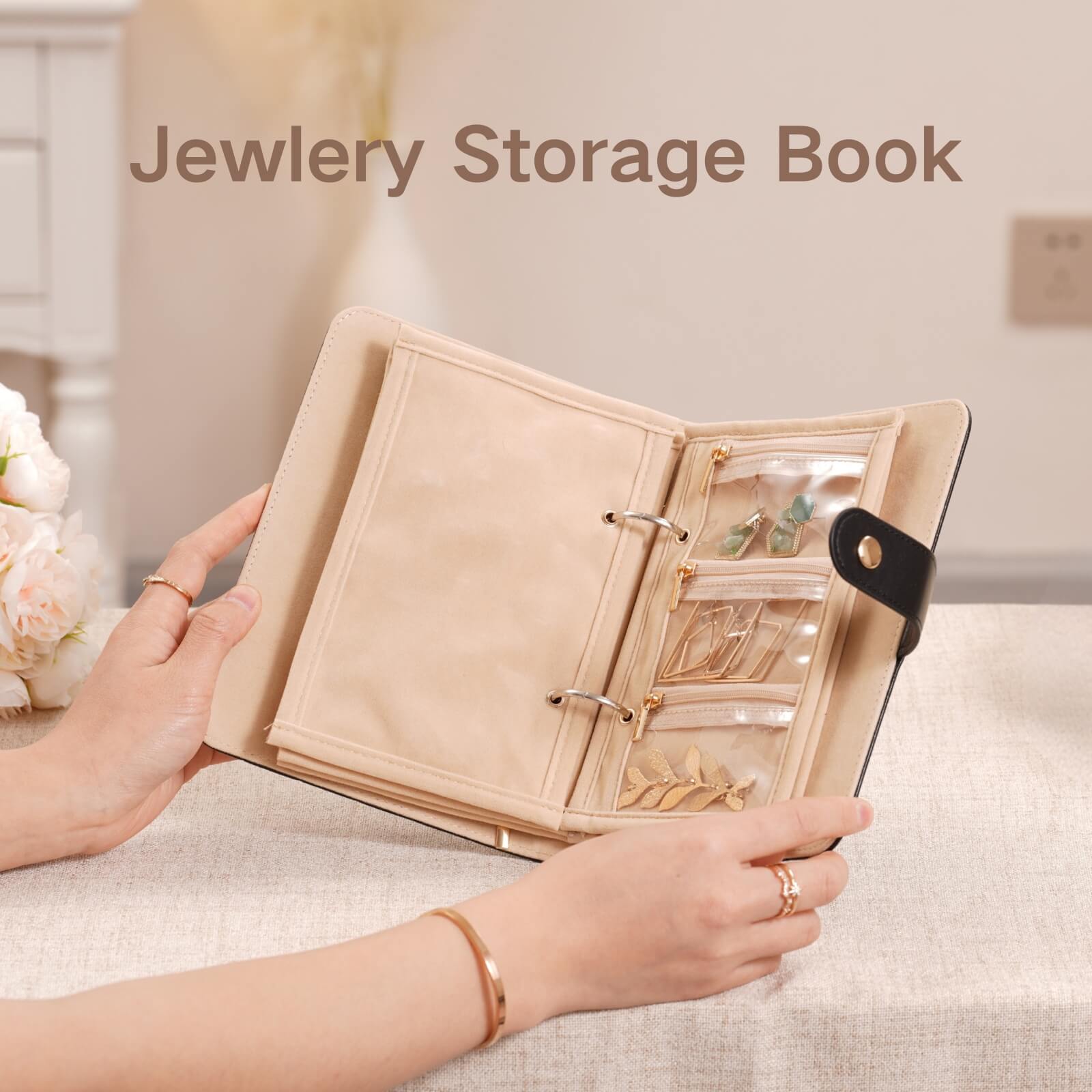 Travel Jewlery Storage Book