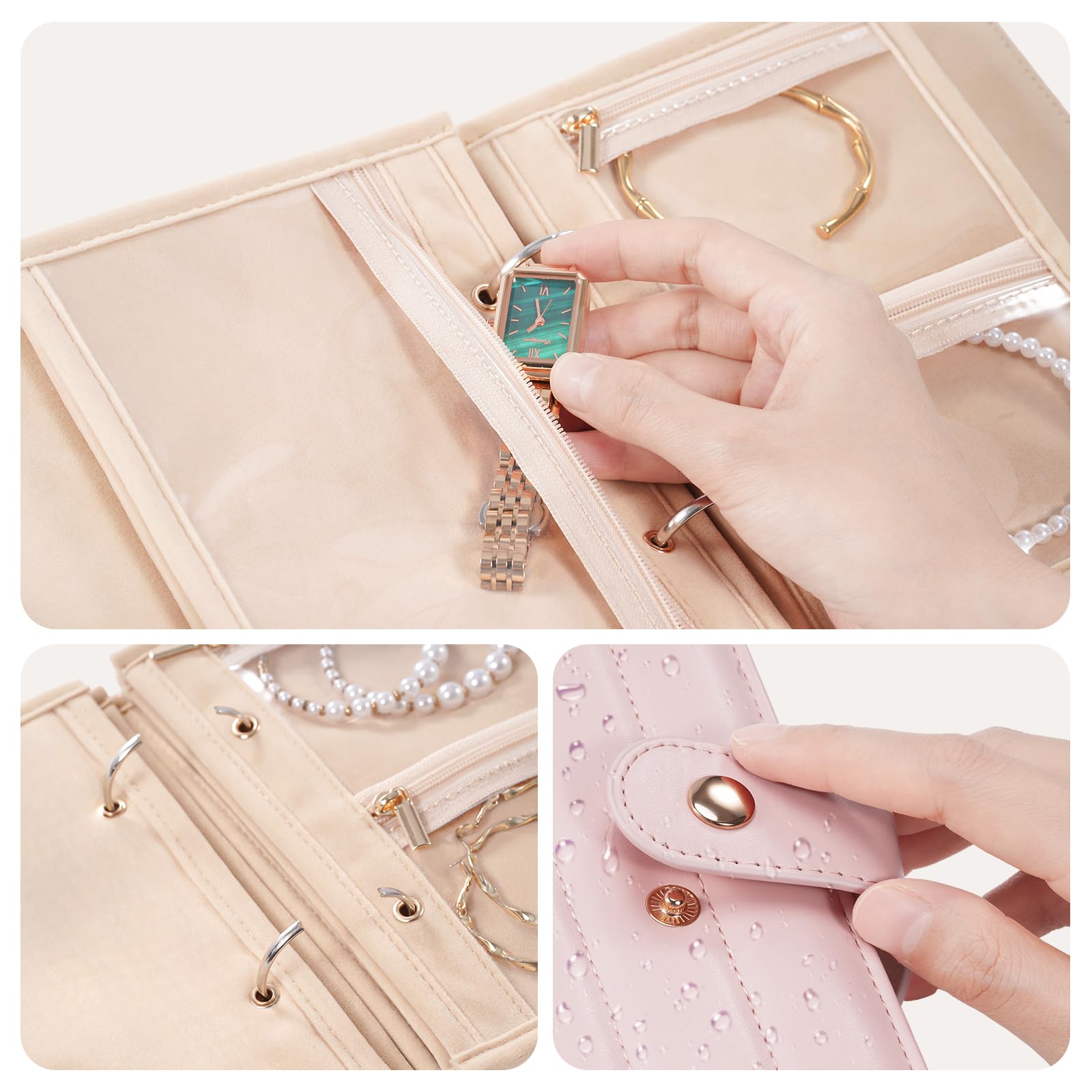 Travel Jewlery Storage Book