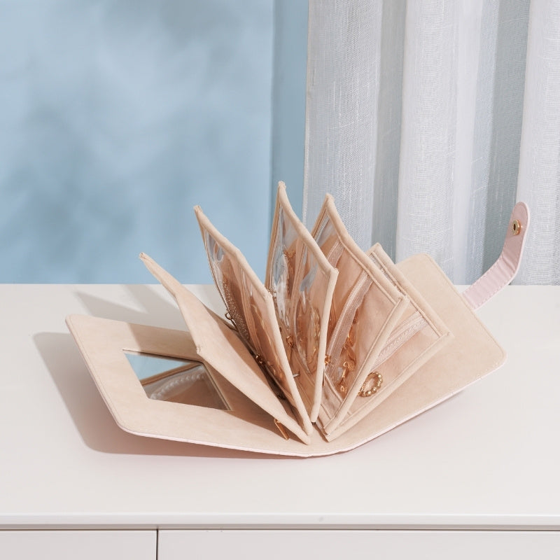 Livre de rangement de bijoux de voyage
