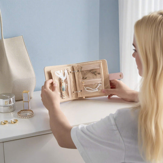 Travel Jewlery Storage Book