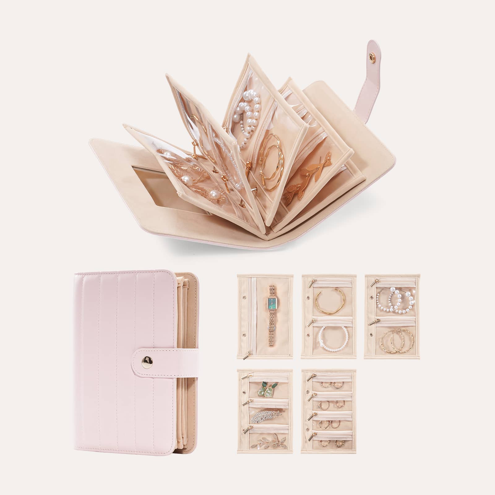 Travel Jewlery Storage Book