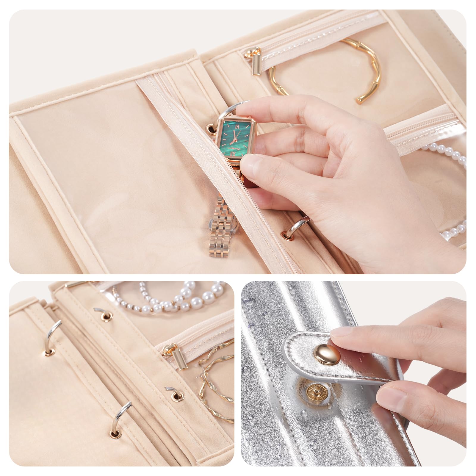 Travel Jewlery Storage Book