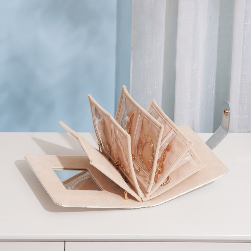 Livre de rangement de bijoux de voyage
