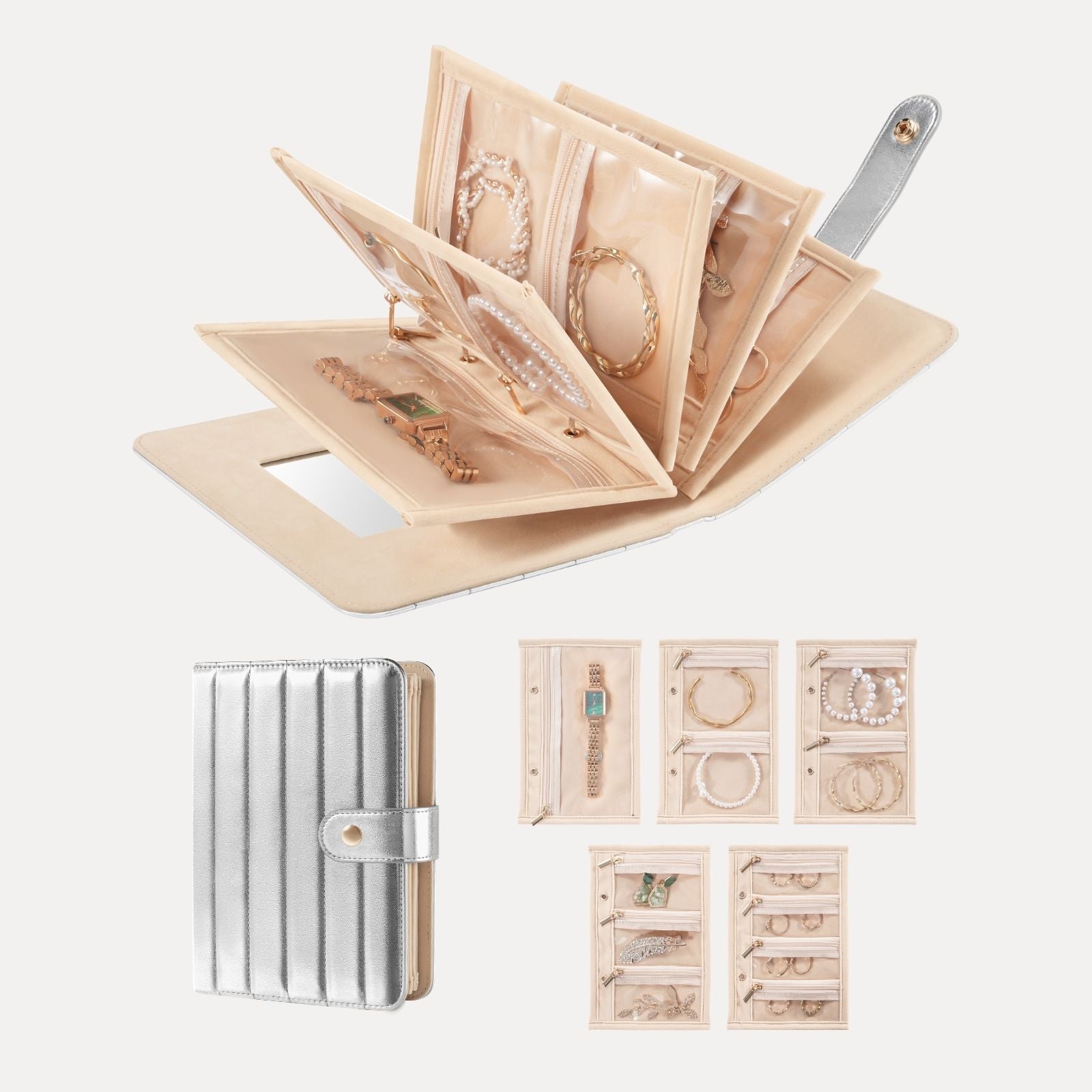 Travel Jewlery Storage Book