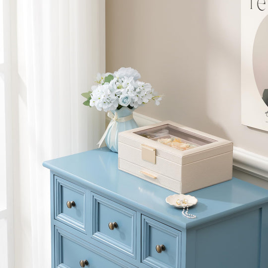 Preserved Flower Jewelry Box