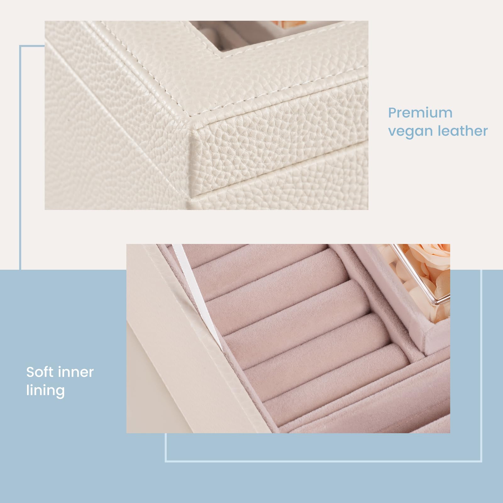Preserved Flower Jewelry Box
