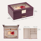 Preserved Flower Jewelry Box