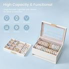 Bracelet Holder Organizer with Clear Lid and Drawer