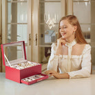 Bracelet Holder Organizer with Clear Lid and Drawer