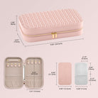 Portable Travel Binder-Style Jewelry Case