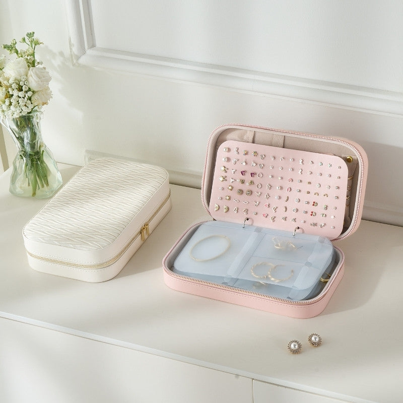 Portable Travel Binder-Style Jewelry Case