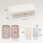 Portable Travel Binder-Style Jewelry Case