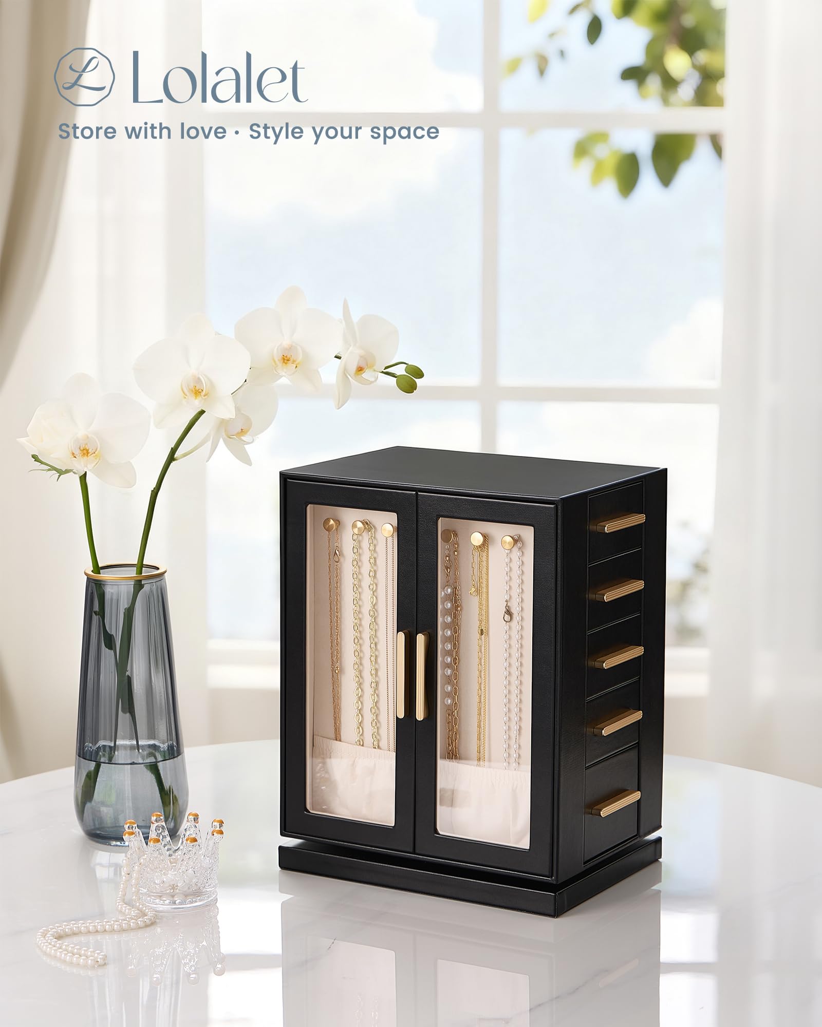 360° Rotating Jewelry Organizer