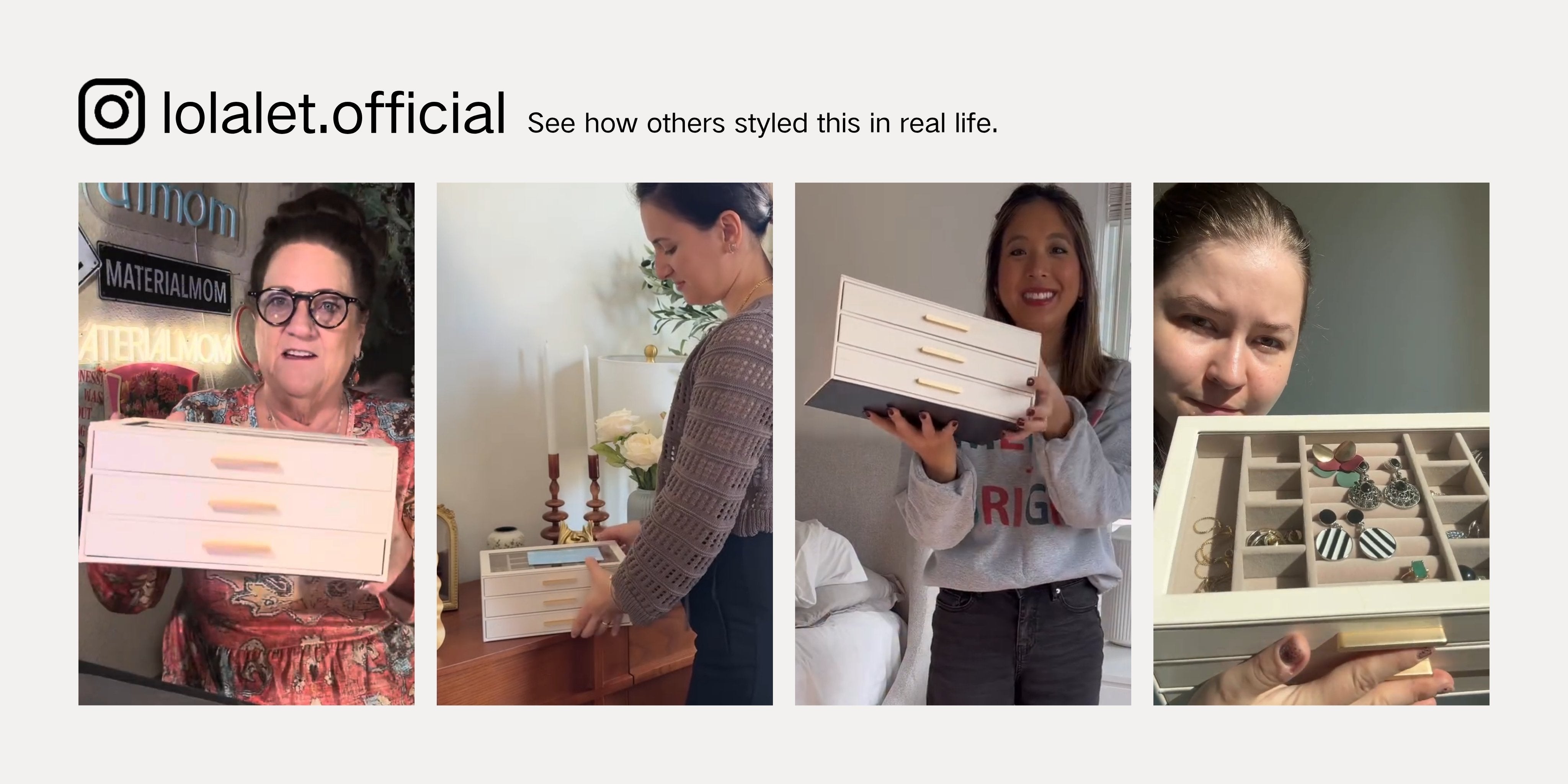 Luxury Leather Multi-Layer Jewelry Organizer