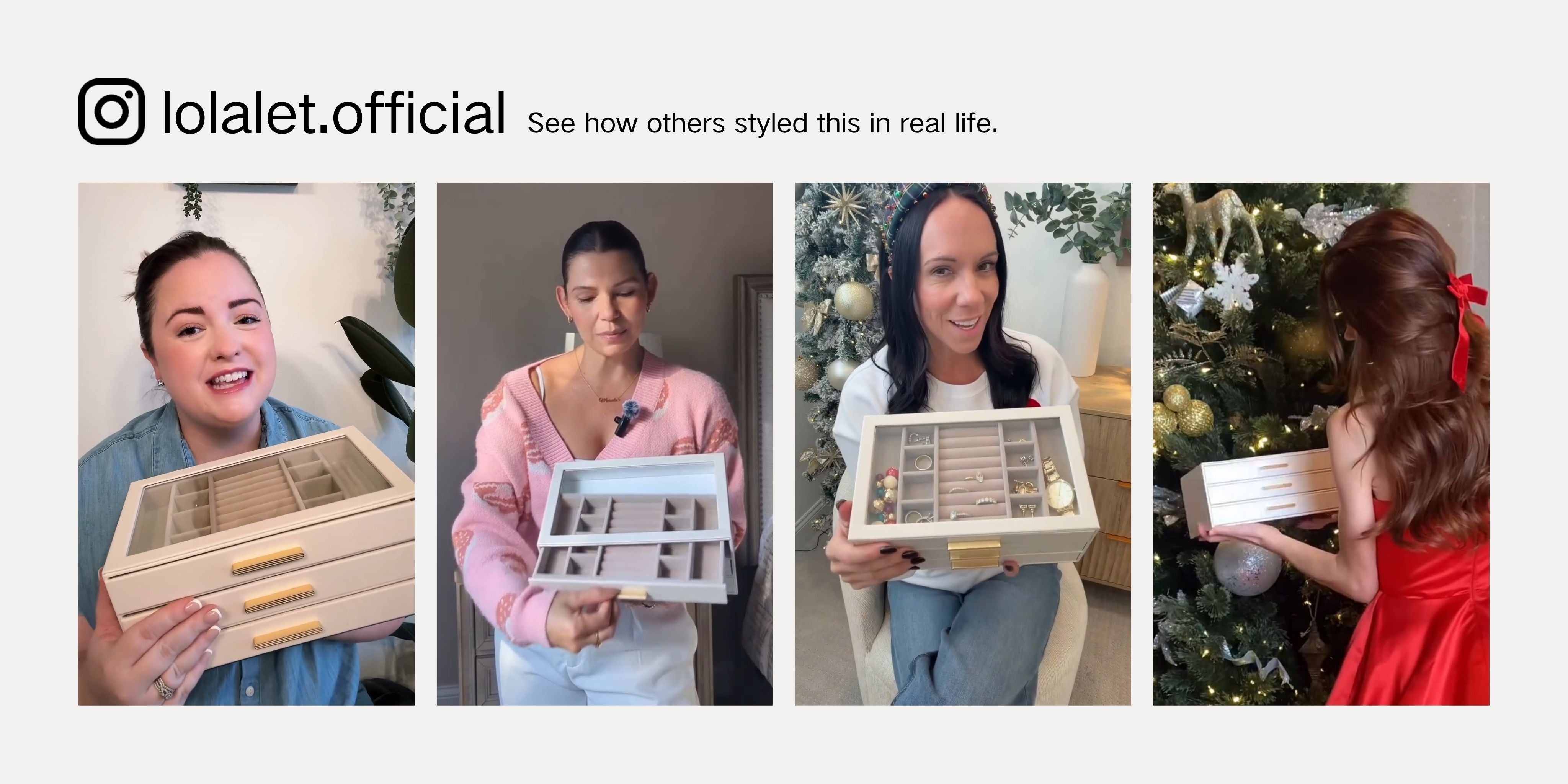 Luxury Leather Multi-Layer Jewelry Organizer